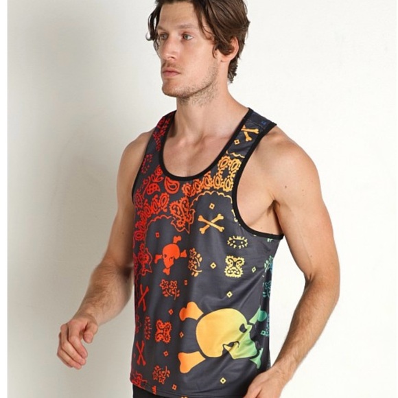 Skull & Bones LMTD Edition 2023 Print
Rainbow Bandana Racerback Tank Size XL - Picture 3 of 6